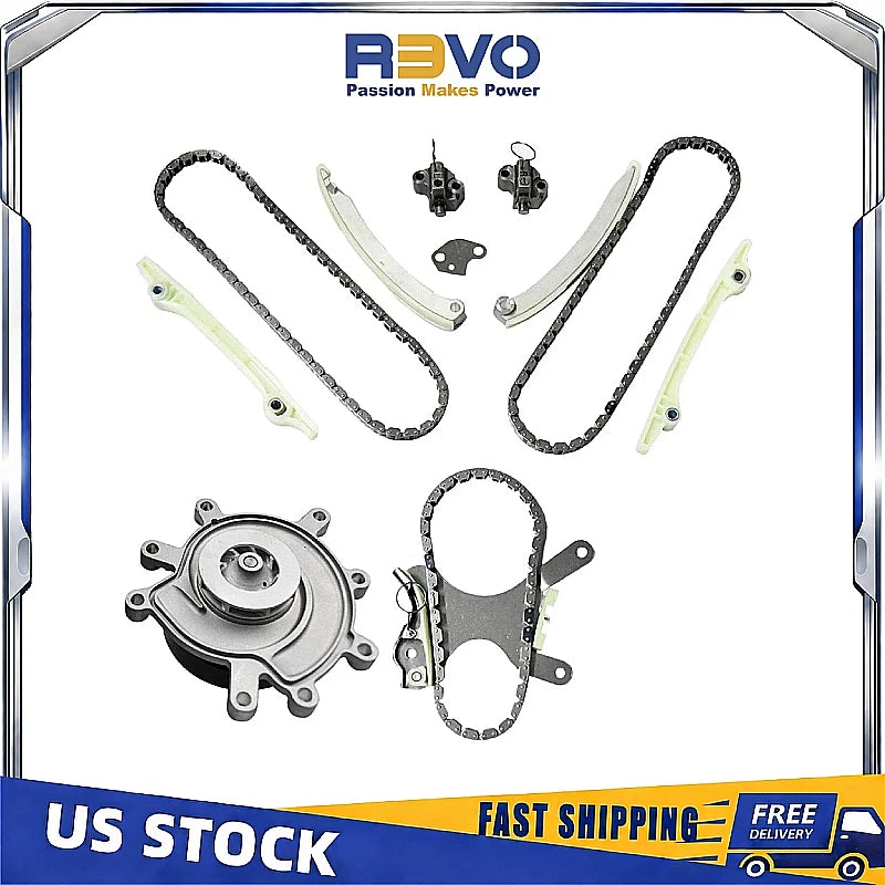 Timing Chain Kit & Water Pump for Jeep Dodge Dakota Durango (1999–2006)