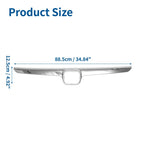 Front Grille Trim for Honda Civic 2006-2008 Chrome Silver Tone