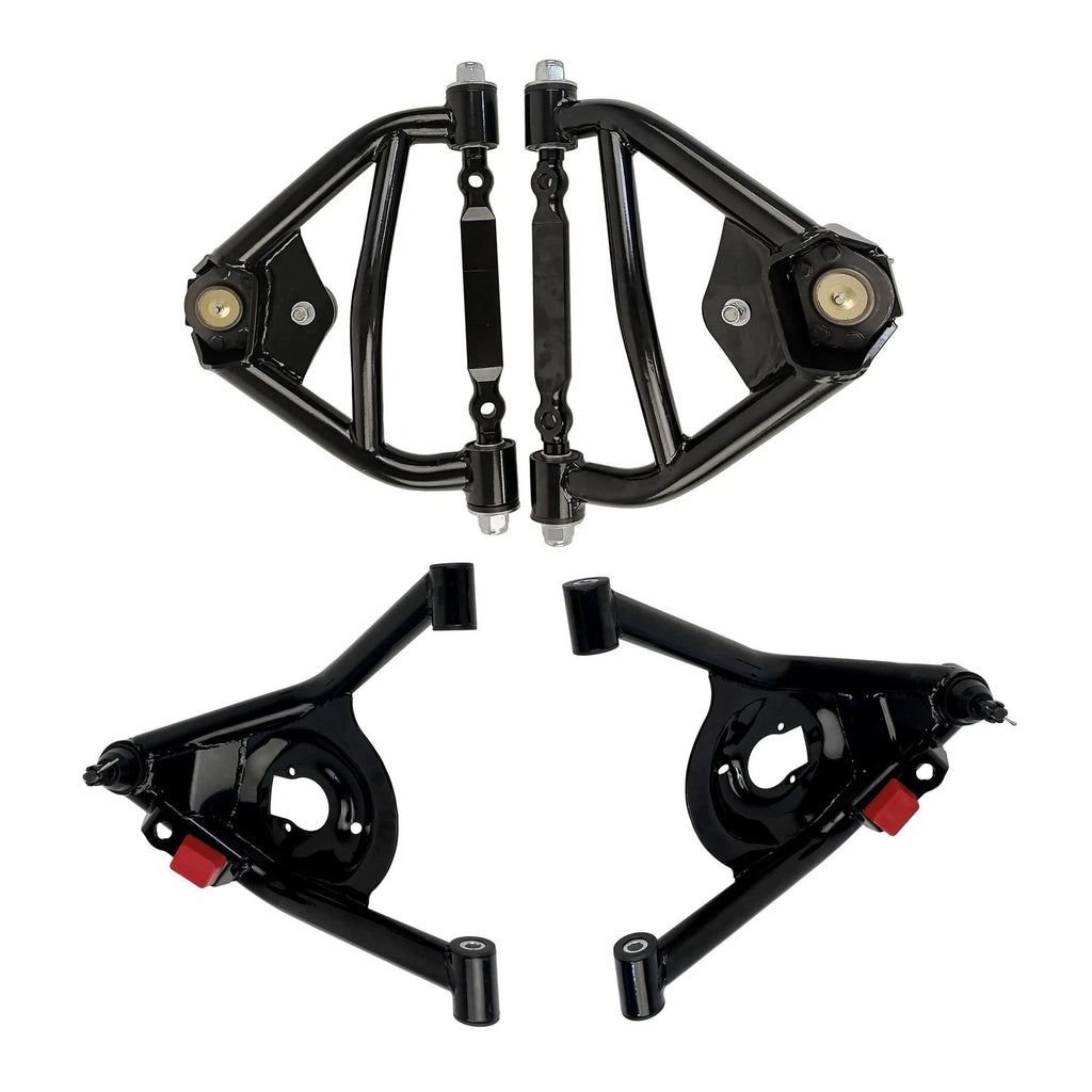 Set of 4 Front Tubular Control Arms for Chevrolet Camaro Pontiac Firebird (1970–1981)