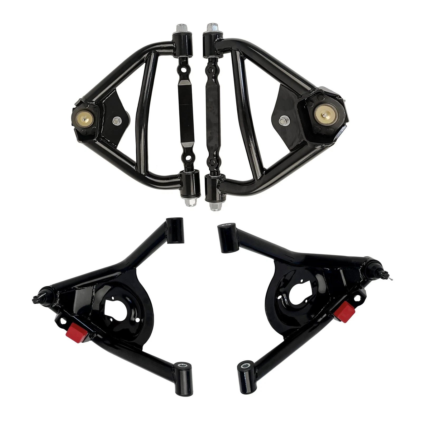 Set of 4 Front Tubular Control Arms for Chevrolet Camaro Pontiac Firebird (1970–1981)