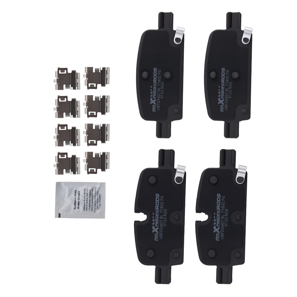 Set of 4 Rear Ceramic Brake Pads for GMC Canyon/Hummer EV/Sierra 1500 (2023)