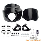 Front Headlight Fairing & Windshield Kit for Harley FXST (2018-2023)