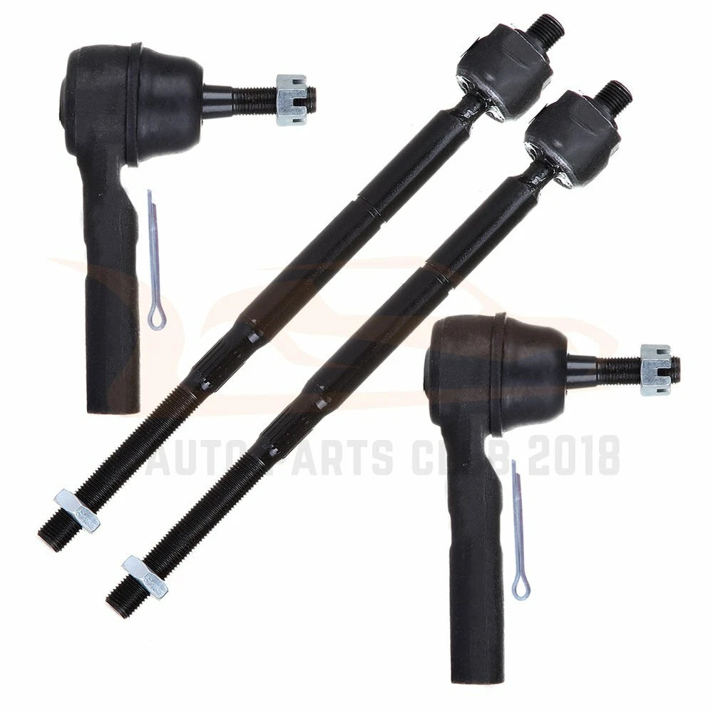 Set of 4 Tie Rod End Links for Jeep Patriot & Compass (2007–2017)