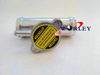 Aluminum 1-1/2" Radiator Coolant Hose Filler Neck & Cap