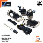 Fog Driving Light Lamp Set 9006 12V 55W for Holden Colorado Ute (2011-2016)