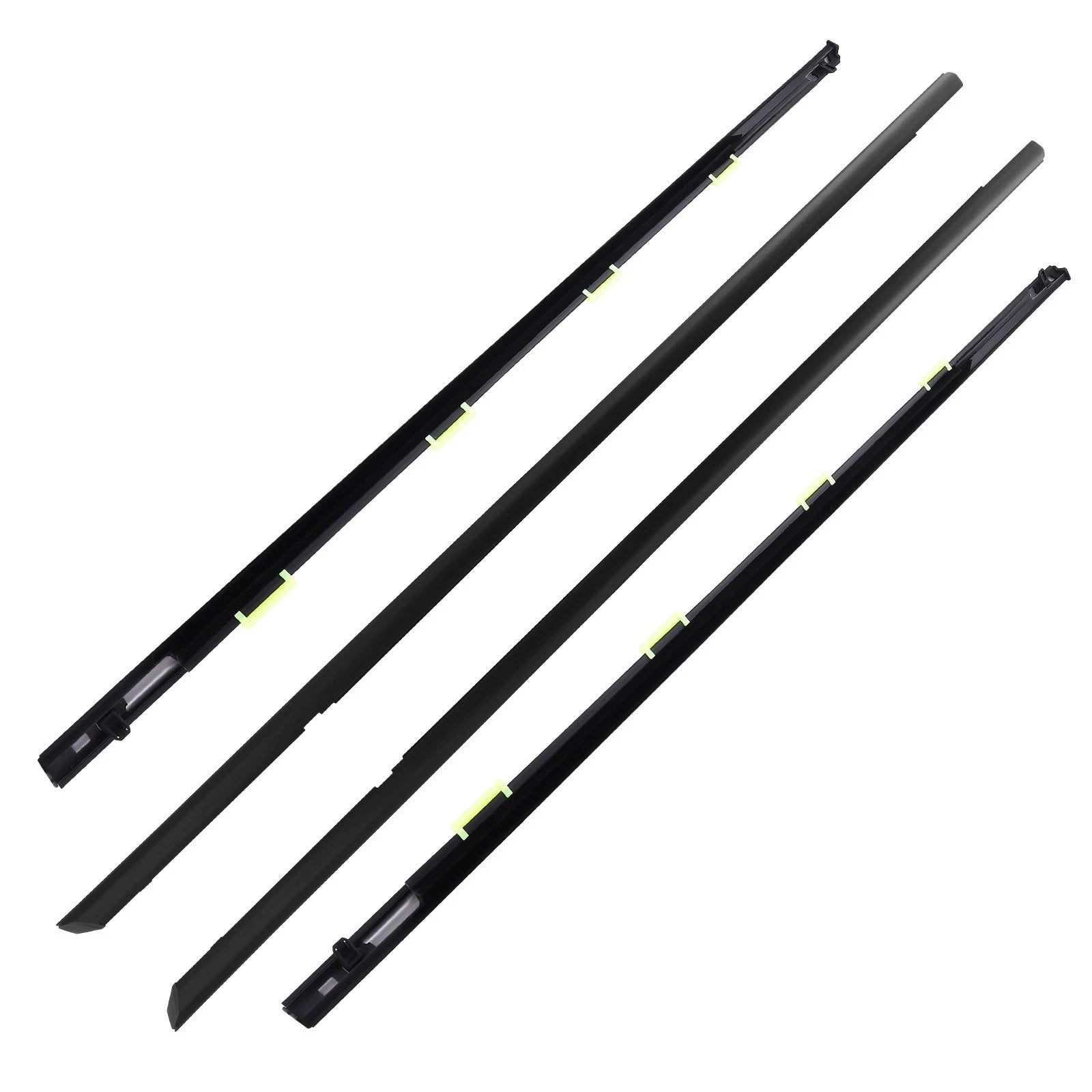 Window Door Belt Rubber Trim (4PCS) for Honda Civic DX 1996–2000 (4D)