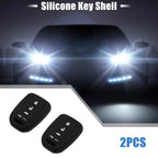 2X Smart Key Fob Cover Protector for Honda Civic Accord CR-V HR-V (2016–2023)