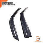 Weather Shield Window Visor Rain Guard for Toyota Hiace Commuter (2005-2019)