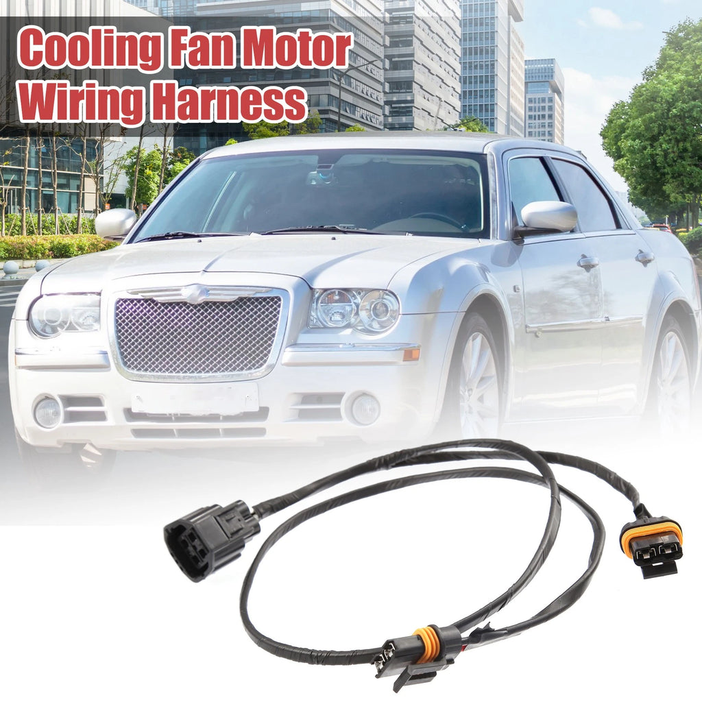 Radiator Cooling Fan Wiring Harness for Dodge Charger, Magnum, Chrysler 300 (2005–2010)