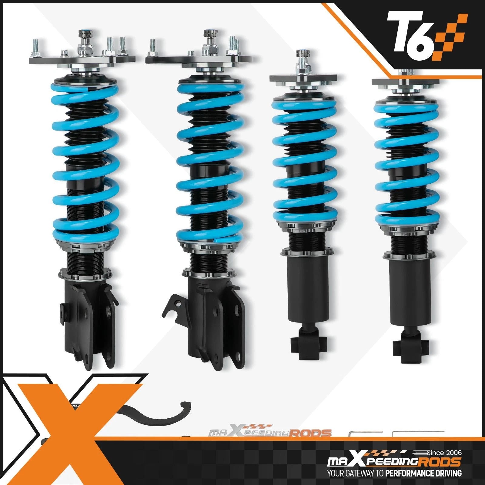 Coilover Suspension Kit for Subaru Impreza WRX (2008–2014)
