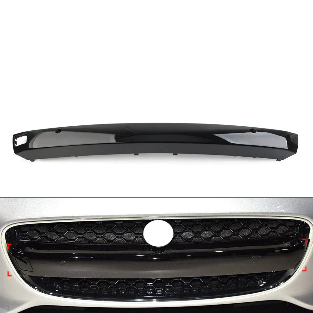 Bright Black Front Bumper Grille Molding for Jaguar F-Type (2014-2017)
