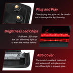 Red LED Third Brake Light for BMW 3 Series F30 (2012–2019) 7259855