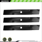 3X Lawn Mower Blades 48" for John Deere Z425 Z435 Z445 (M145476 M127500)