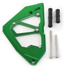 Front Sprocket Chain Guard Cover Green for Kawasaki Z250 Z300 Ninja 250 (2013–2017)
