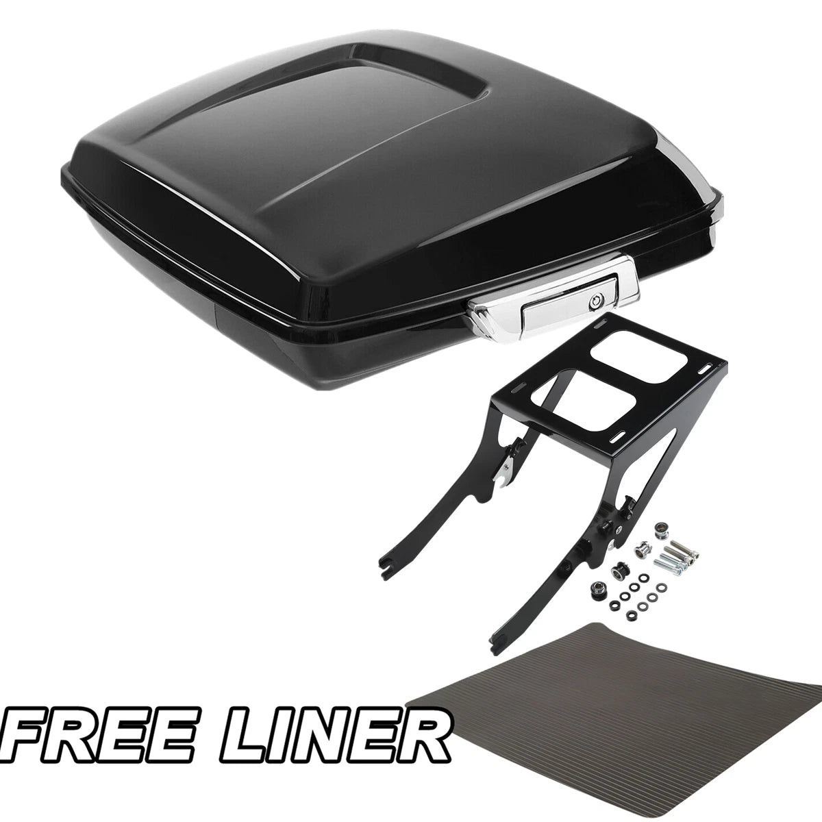 Trunk Mount Rack for Harley Heritage Classic FLHCS (2018–2023) Black