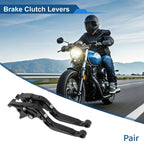 Short Long Brake Clutch Levers for Suzuki Hayabusa GSXR1300 (2008–2020) Black