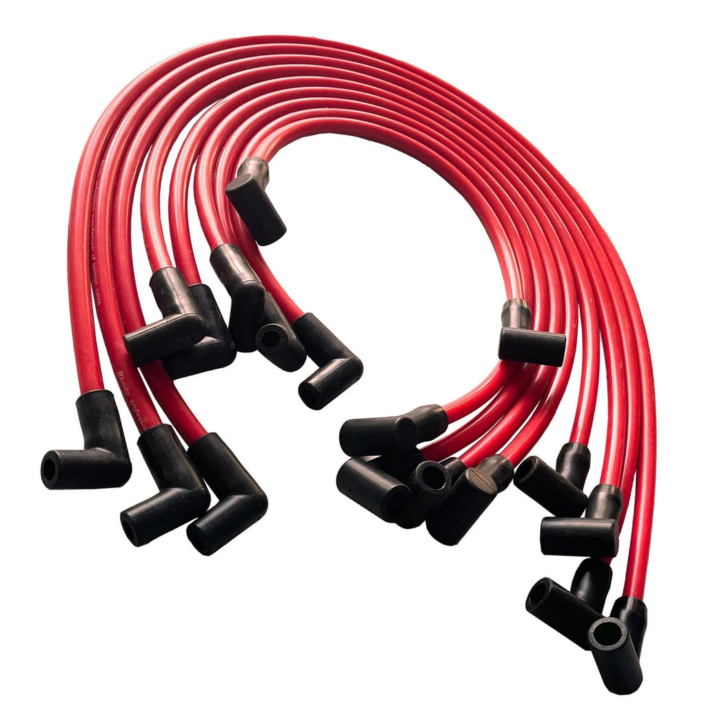 9PCS Spark Plug Wires Set for Chevy SBC BBC 350 383 454 (HEI)
