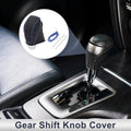 Gear Shift Knob Cover for Subaru Impreza (2017–2023) Black Blue Faux Leather