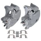 Pair Front Brake Calipers w/Bracket for Chrysler 200, Sebring, Dodge Avenger (2007–2014)