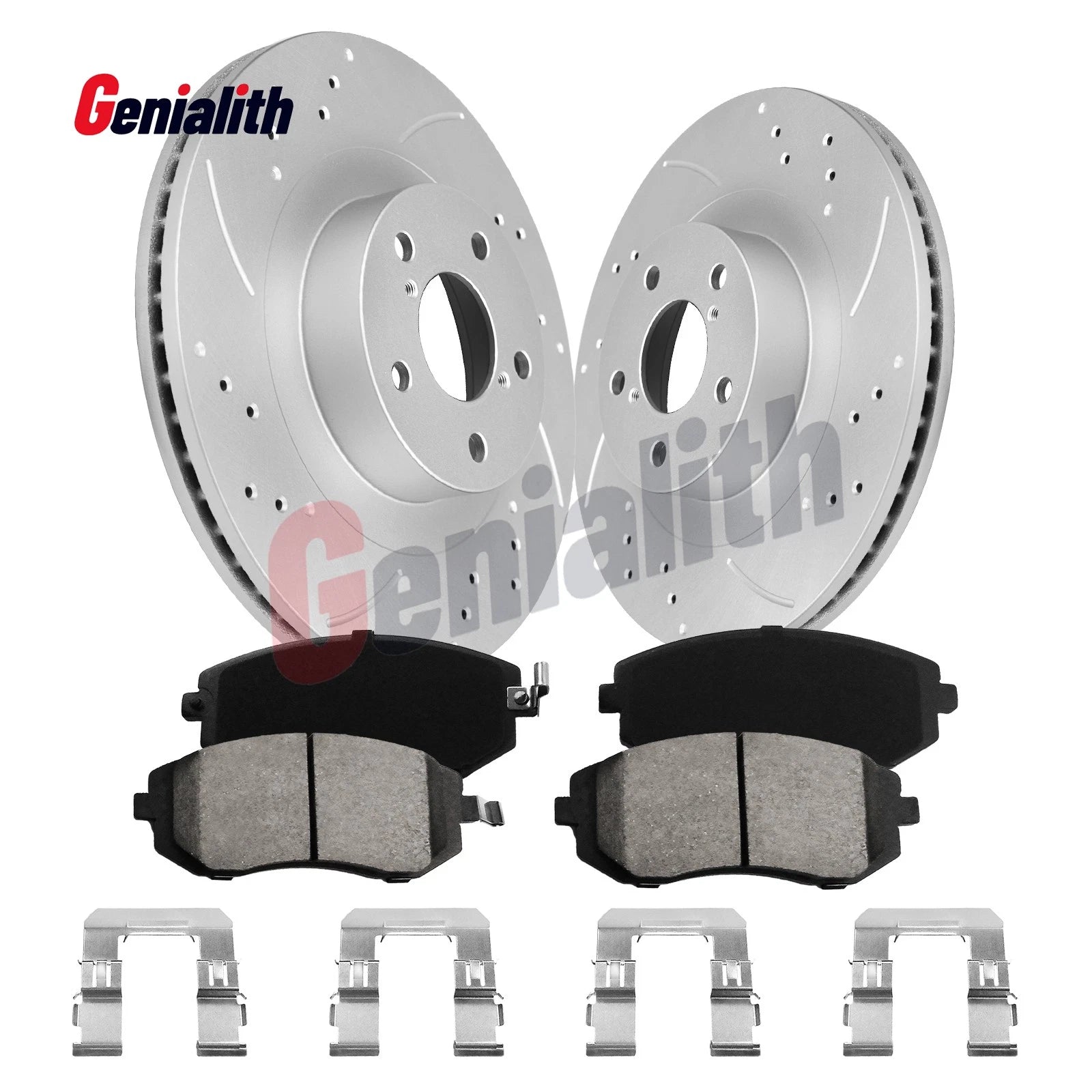 Front Disc Rotors Brake Pads Kit for Subaru Legacy Impreza Outback Forester