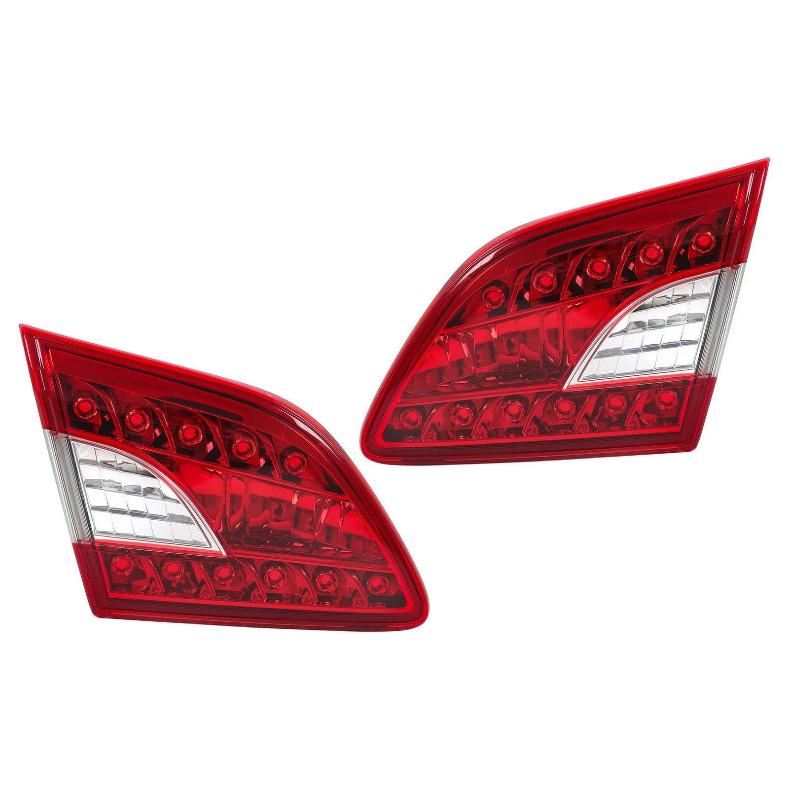 Set of 2 Inner Halogen Tail Lights for Nissan Sentra (2013-2015)