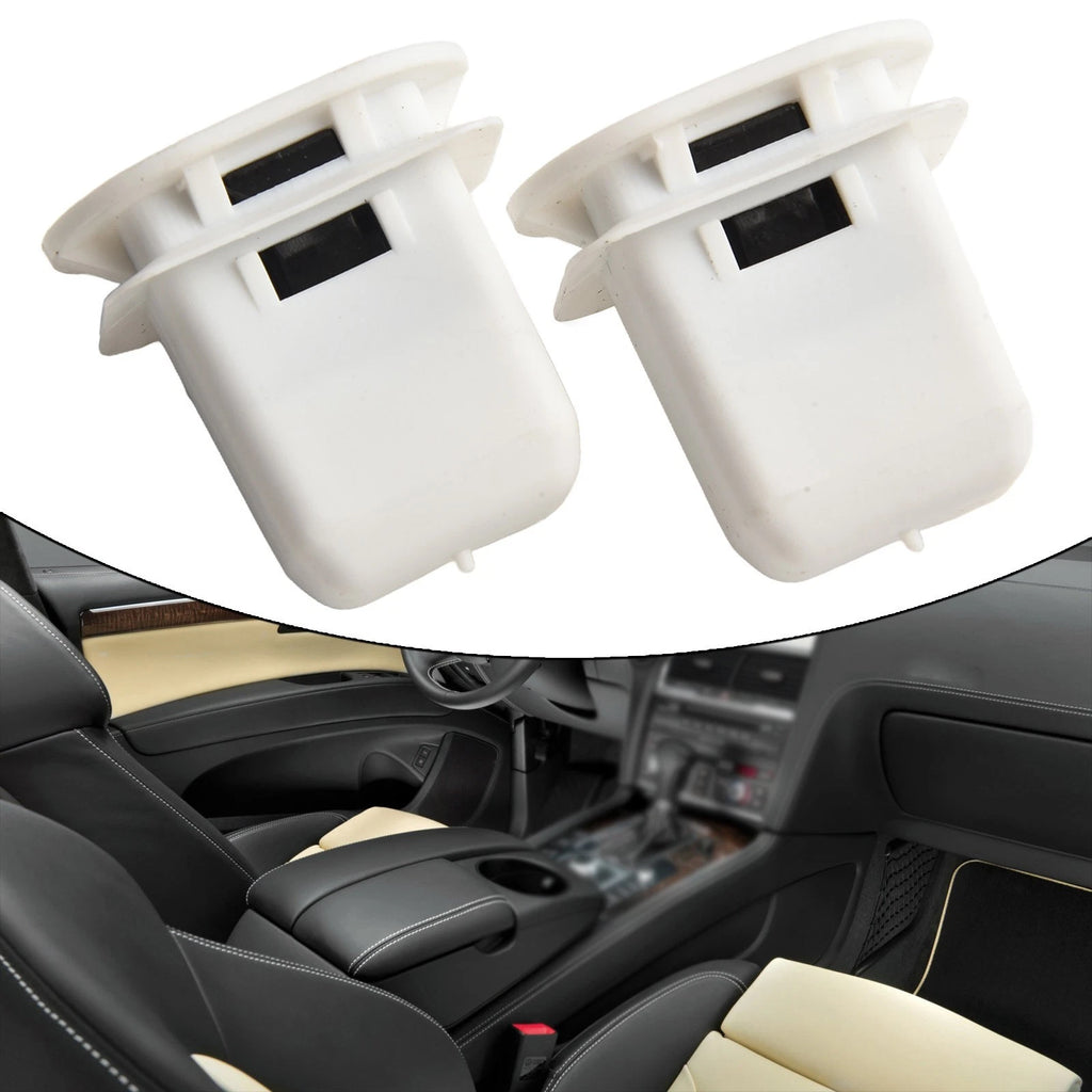 2X Rear Seat Bench Clip for Audi Q7 (2007–2015) 4L0 886 373 Black Bracket