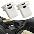 2X Rear Seat Bench Clip for Audi Q7 (2007–2015) 4L0 886 373 Black Bracket