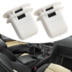 2X Rear Seat Bench Clip for Audi Q7 (2007–2015) 4L0 886 373 Black Bracket