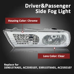 Clear Fog Lights for Acura MDX (2007–2009)