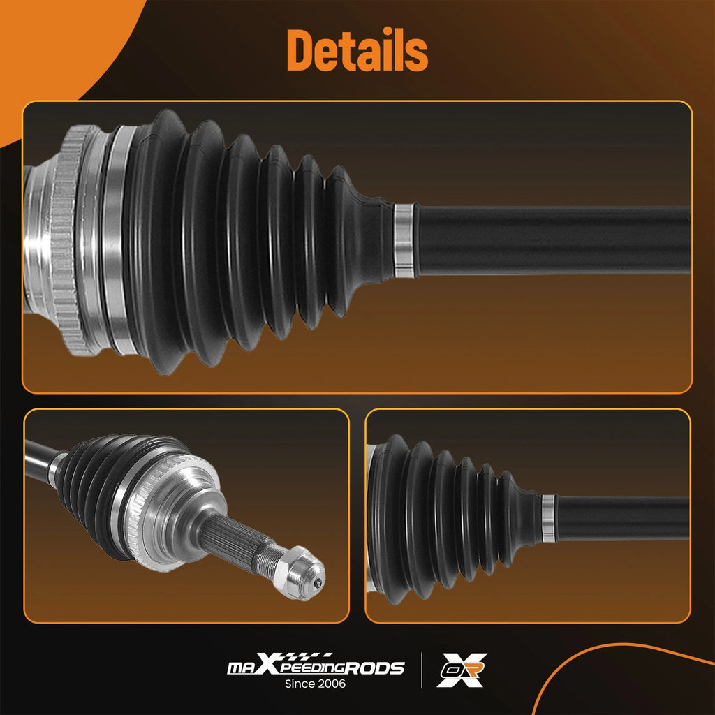Front CV Axle Shaft Pair for Infiniti G25 G35 G37 (2007–2013)
