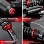 Stage 4 Rear Air Shocks Absorbers for Suzuki Quadracer 450 (2006–2011)