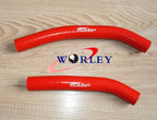 Silicone Radiator Hose for Suzuki LTR450 2006-2009 - RED