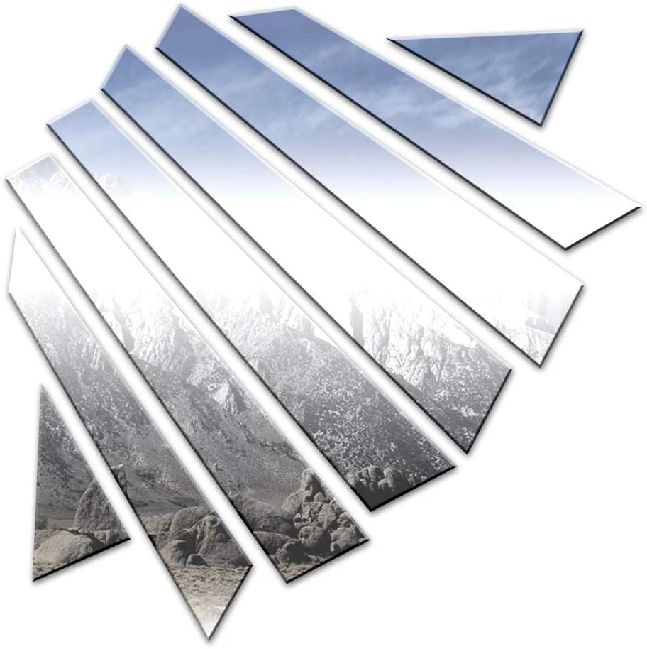 Chrome Pillar Post Trim Set 8pc for Hyundai Azera (2006–2011)