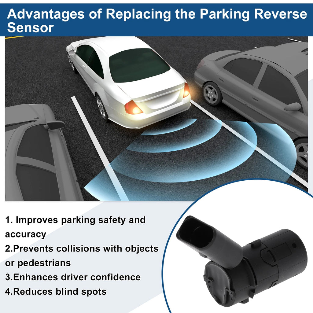 Reverse Backup Parking Sensor for Audi A4 B6 (2001–2005) 4B0919275B