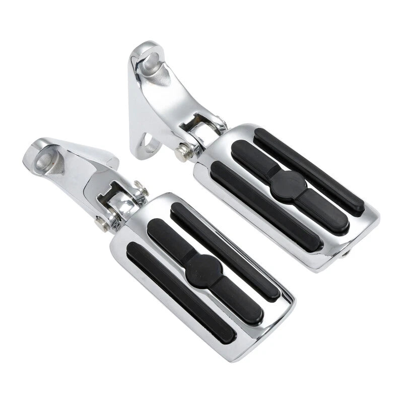 Chrome Rear Passenger Footpeg Peg for Harley Touring Street Glide (1993–2023)