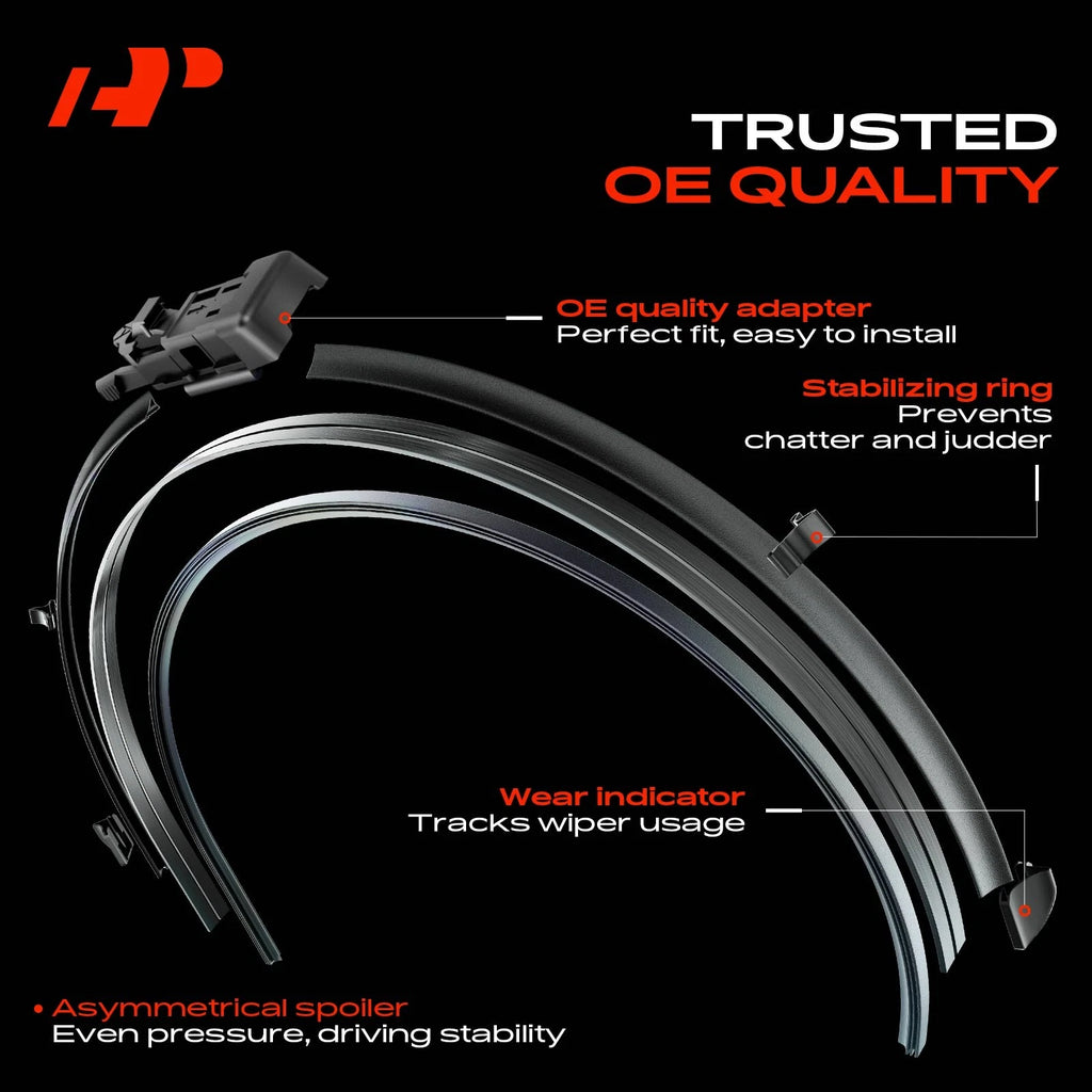 2Pcs Windshield Wiper Blades for Chevy Cruze (2016-2019)