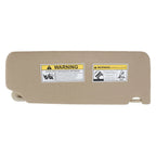 Left Side Visor for Honda Pilot (2017â2021) - Beige Plastic
