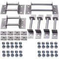 Third Row Seat Brackets w/ Strikers & Bolts Kit For Chevrolet Tahoe 2000-2014