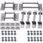 Third Row Seat Brackets w/ Strikers & Bolts Kit For Chevrolet Tahoe 2000-2014