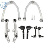 Set of 4 Control Arms & Tie Rod Ends for Nissan 350Z Infiniti G35 (2003–2008)