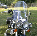 28" Windshield Windscreen with Bracket for Harley Touring Road King (1994–2023)