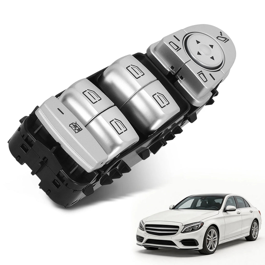 3 Pins Power Window Master Control Switch for Mercedes-Benz C43 AMG (2017–2018)