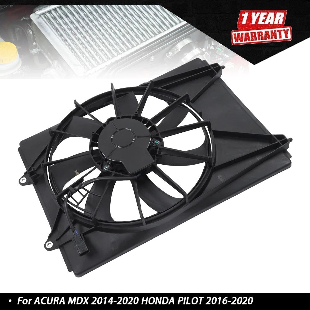 A/C Condenser Fan Assembly for Honda Pilot Acura MDX (2016–2022)