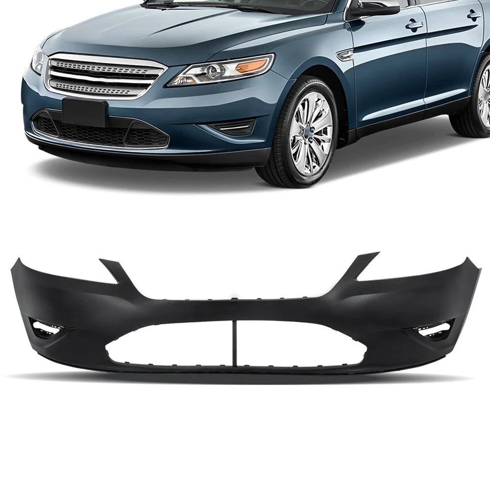 Front Bumper Cover & Upper Grille for Ford Taurus (2010-2012)