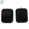 Pair of Metal Outside Door Handles for Jeep Wrangler YJ TJ (1991–2006)