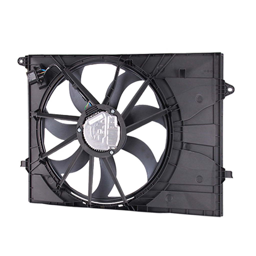 Plastic Radiator Condenser Fan Assembly Replacement for Honda (2008–2013)