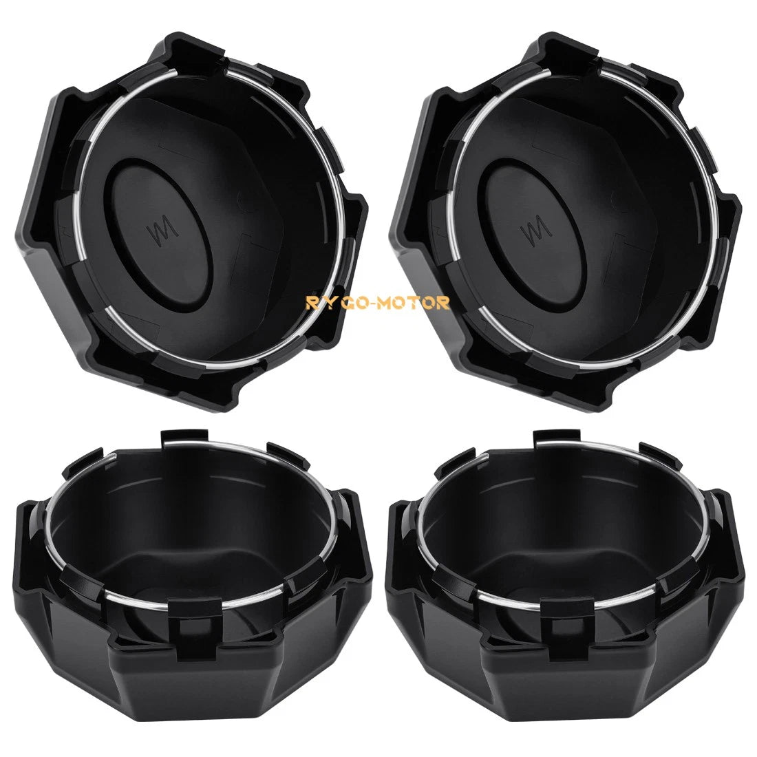 Set of 4 Wheel Rim Caps for Polaris Ranger XP 900, Crew XP 900 (2013–2019)