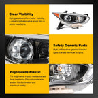 Right Side Headlight with HID/Xenon for Infiniti JX35, QX60 (2013–2015)