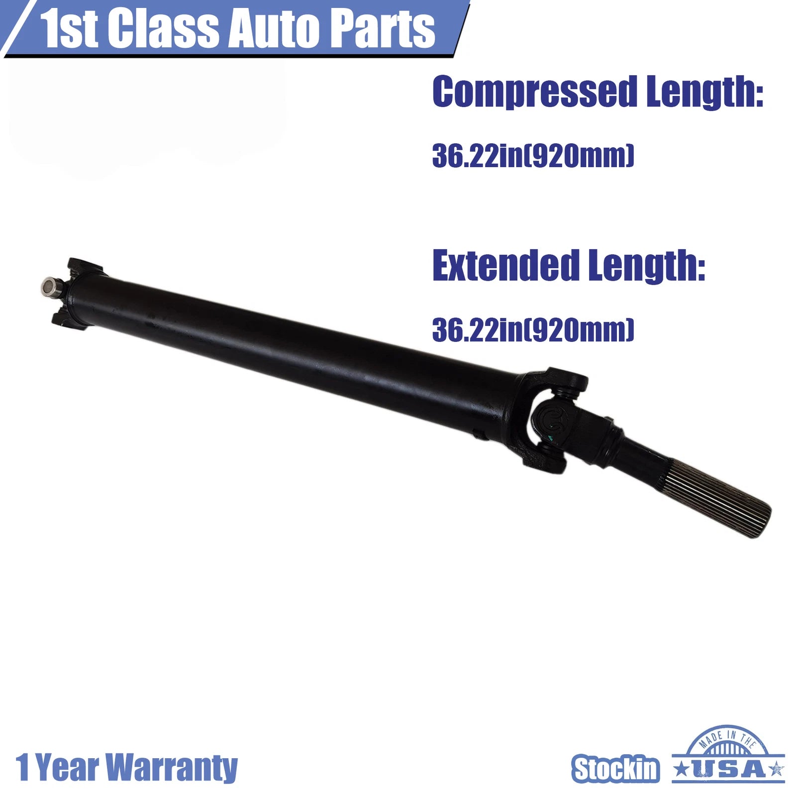 36.22" Front Drive Shaft for Silverado 1500 Sierra 1500 (2014-2019)