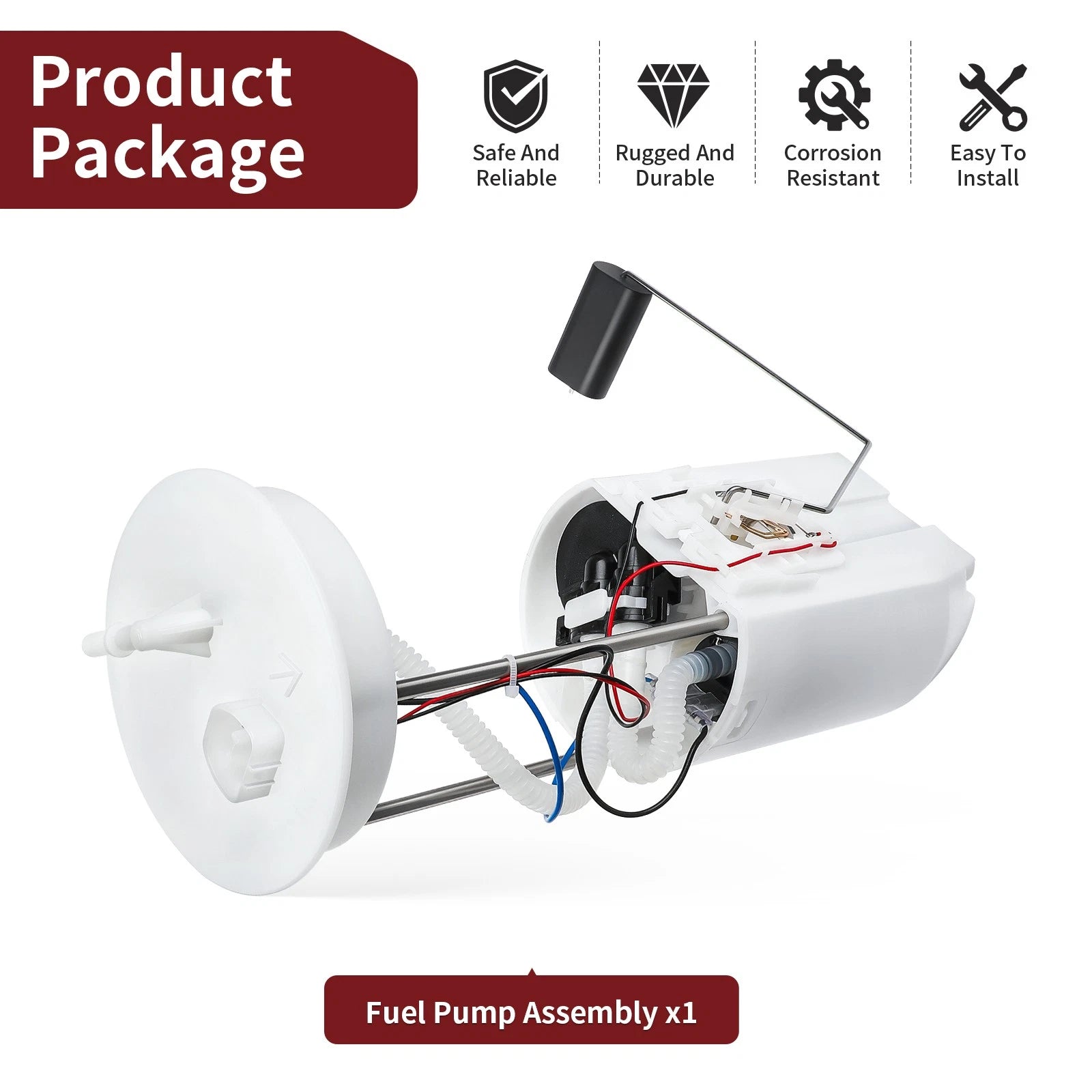 Fuel Pump Assembly for Club Car Onward & Tempo (EFI) 105043401